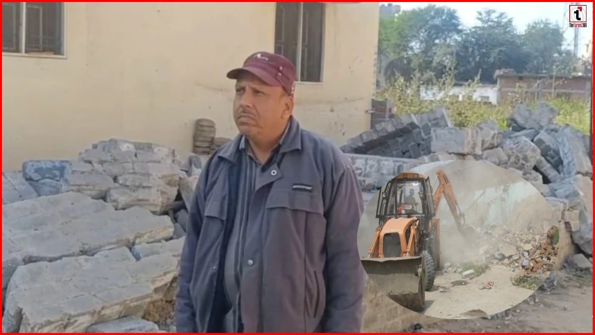 Raigarh Bulldozer Action