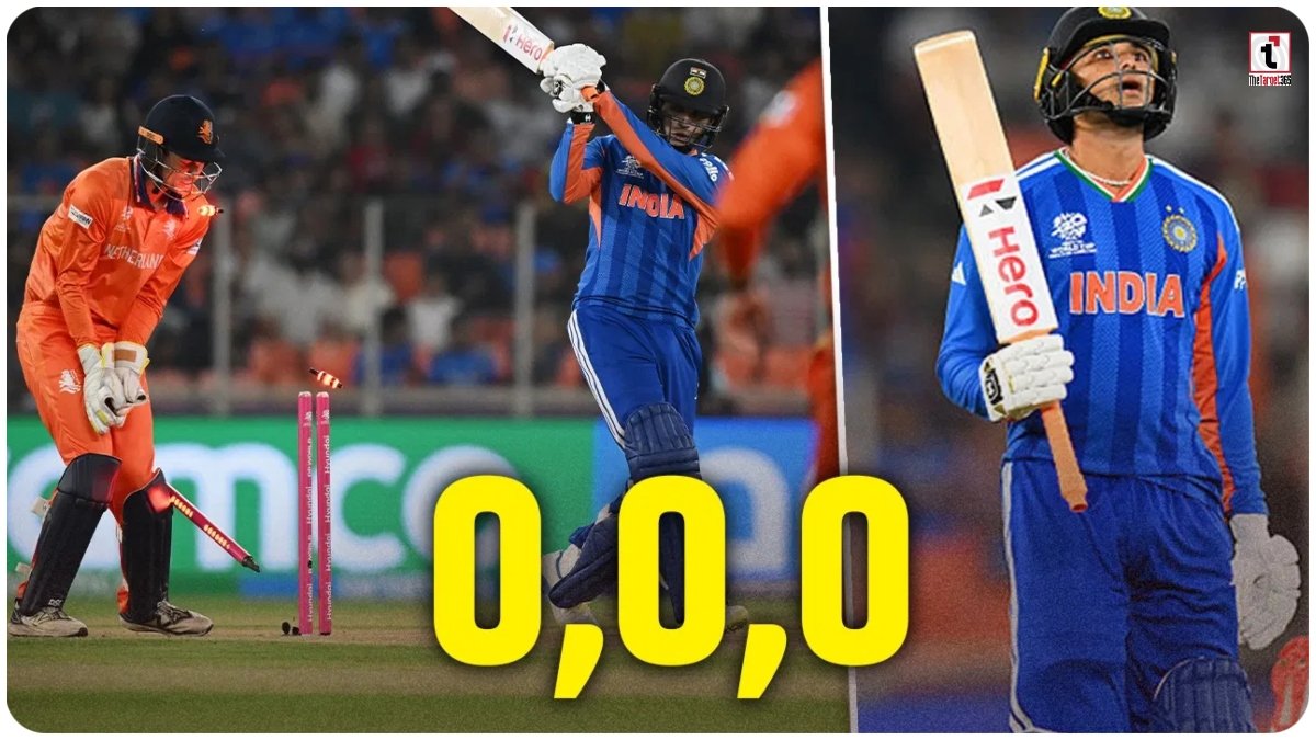 Abhishek Sharma duck record