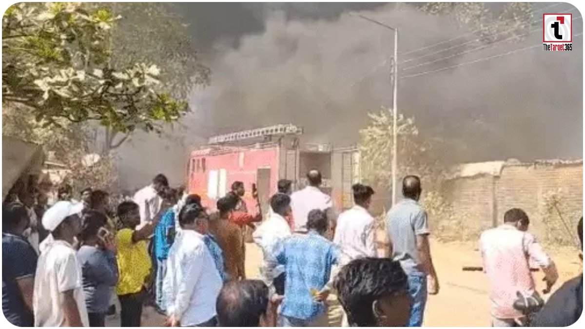 Bilaspur Paint Factory Fire
