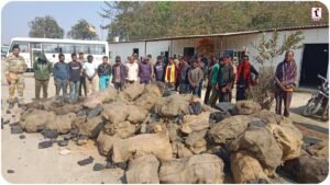 Coal Smuggling Case: अमेरा खदान में पुलिस की सर्जिकल स्ट्राइक, 21 तस्कर गिरफ्तार, दर्जनों वाहन जब्त
