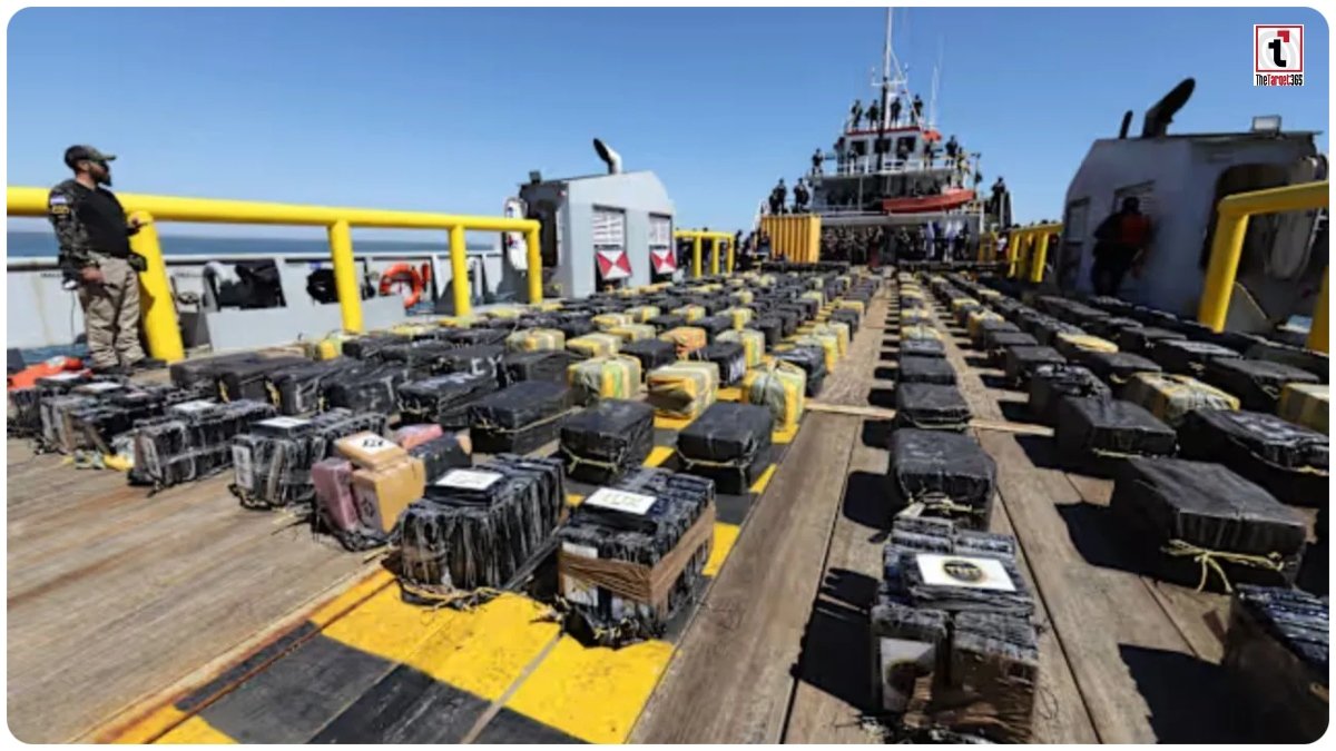 Pacific Ocean cocaine bust