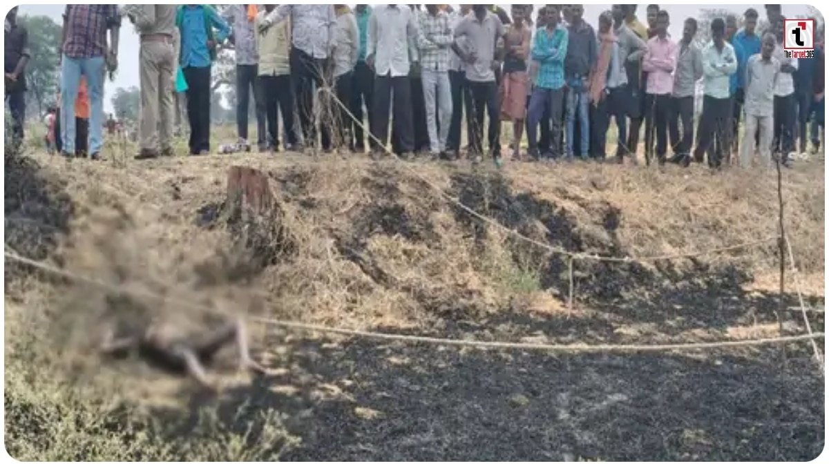 Balod girl burnt body