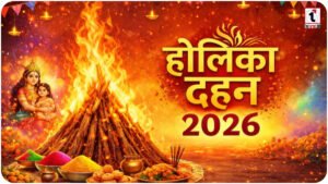 Holika Dahan 2026 : भद्रा और चंद्र ग्रहण का साया, जानें शुभ मुहूर्त और समय