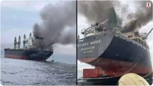Iran attack on US ship : ईरान का अमेरिकी सैन्य जहाज पर सीधा हमला, मध्य पूर्व में महायुद्ध का बढ़ा खतरा, दुनिया में हड़कंप