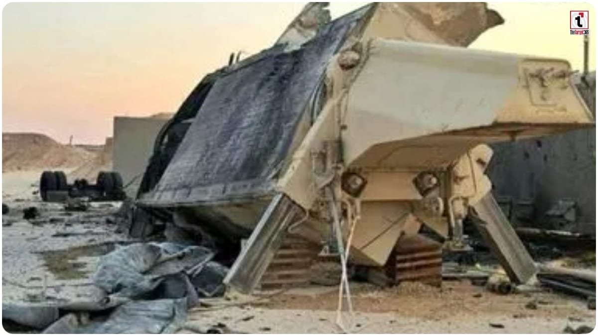 THAAD Radar Destroyed