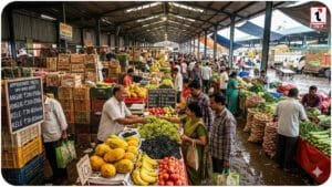Vegetable Prices: दिल्ली-नोएडा में नवरात्रि और बारिश का ‘डबल अटैक’, आसमान पर पहुँचे फल और सब्जियों के दाम, जानें आज का ताजा भाव!