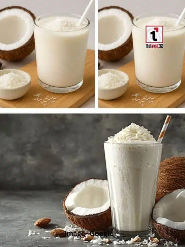 कोकोनट का मिल्कशेक बनाने की रेसिपी जानिए