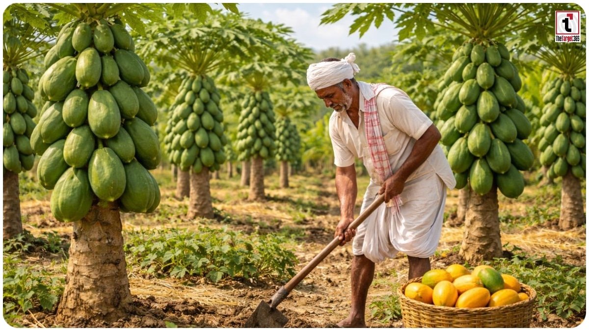 Hybrid Papaya Farming