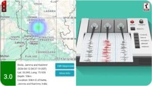 Jammu-Kashmir Earthquake: जम्मू-कश्मीर में मौसम का ‘डबल अटैक’, डोडा में भूकंप के बाद अखनूर में उठा बवंडर!