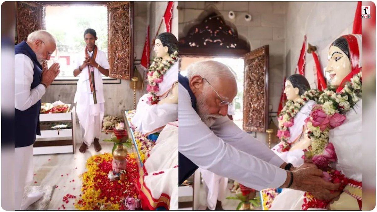 PM Modi Matua Temple