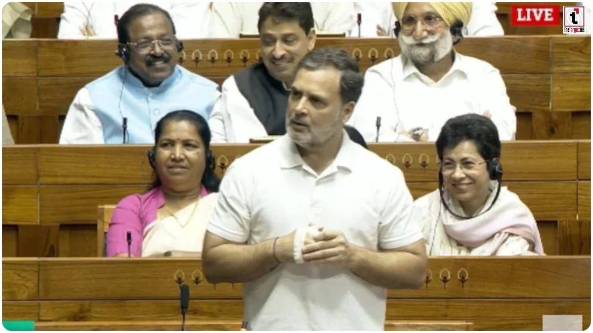 Rahul Gandhi in Lok Sabha