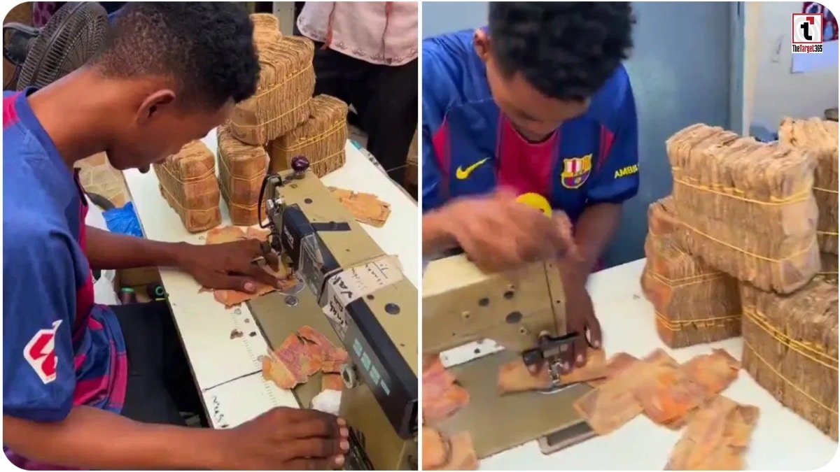 Somalia Torn Currency