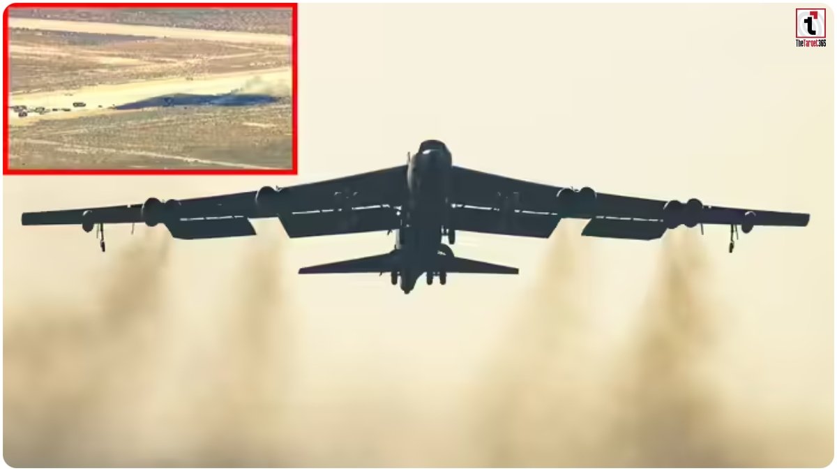 B52 Bomber Crash