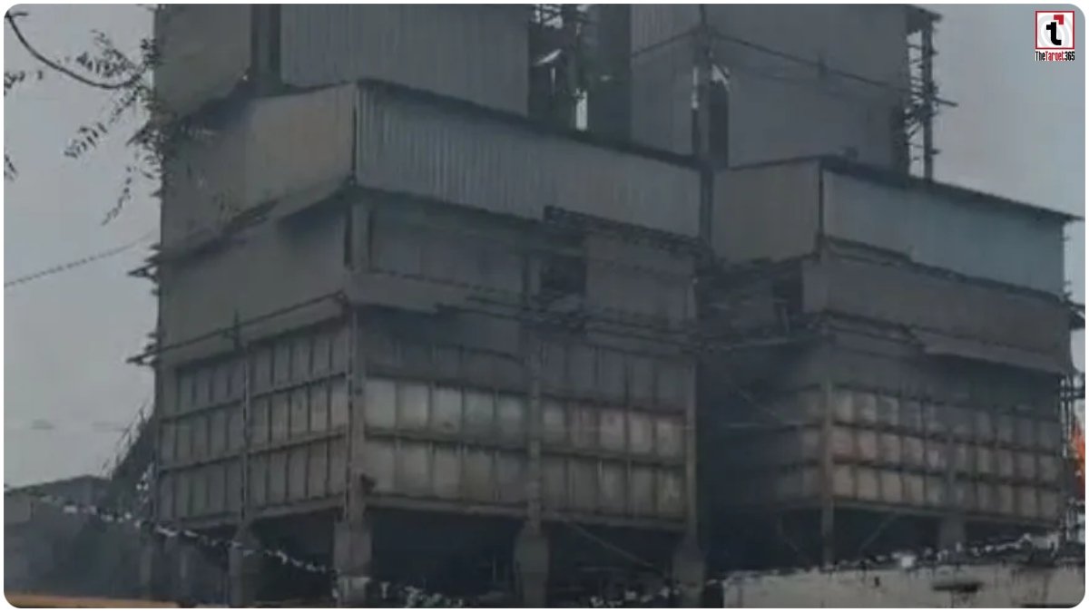 CG Steel Plant Blast