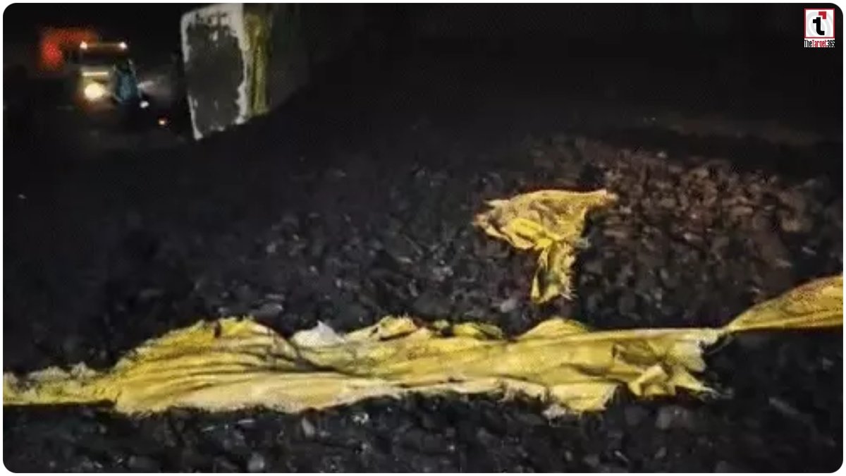 Coal Trailer Accident