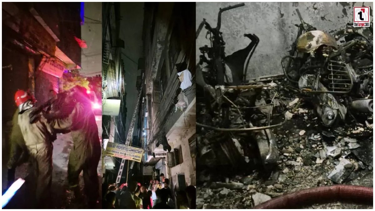 Delhi Tughlakabad Fire