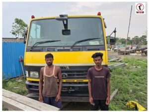 Ambikapur News : नगर सैनिक से मारपीट कर रेत तस्करी का वाहन छुड़ाने वाले दो आरोपी 24 घंटे में गिरफ्तार, वाहन जब्त