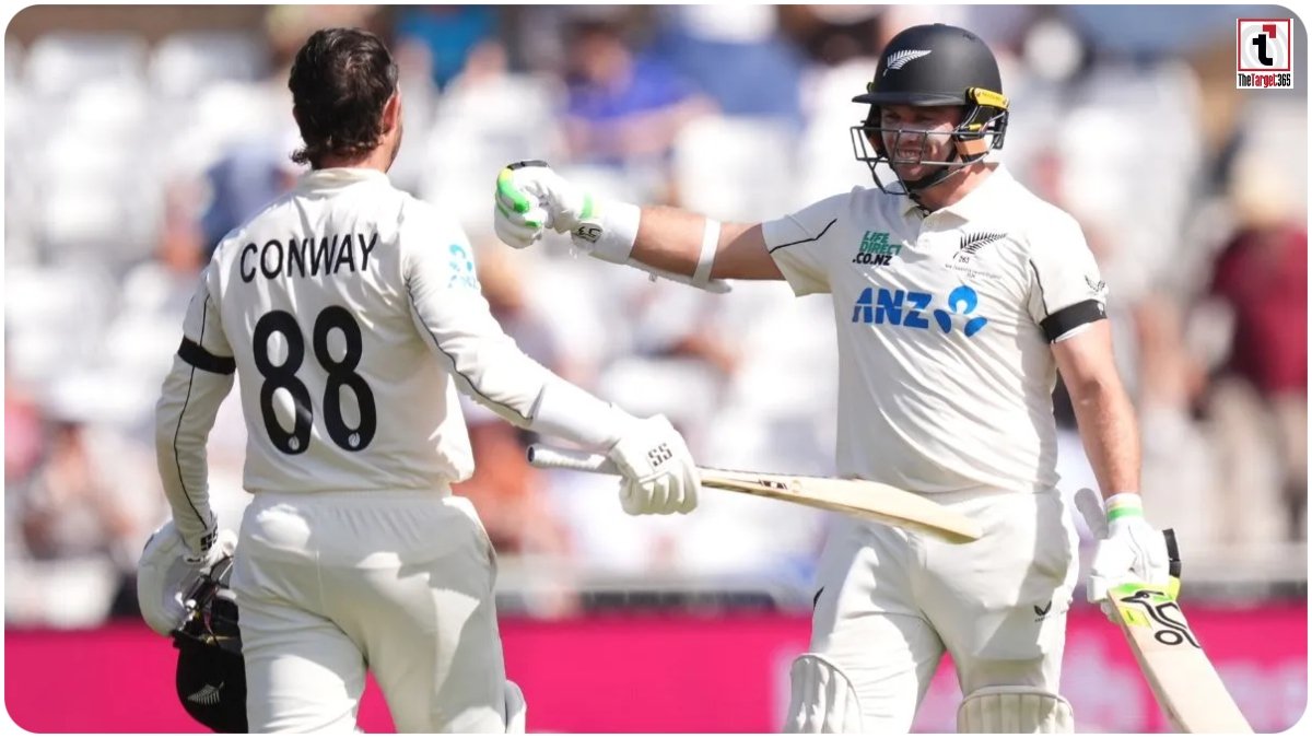 NZ vs England test