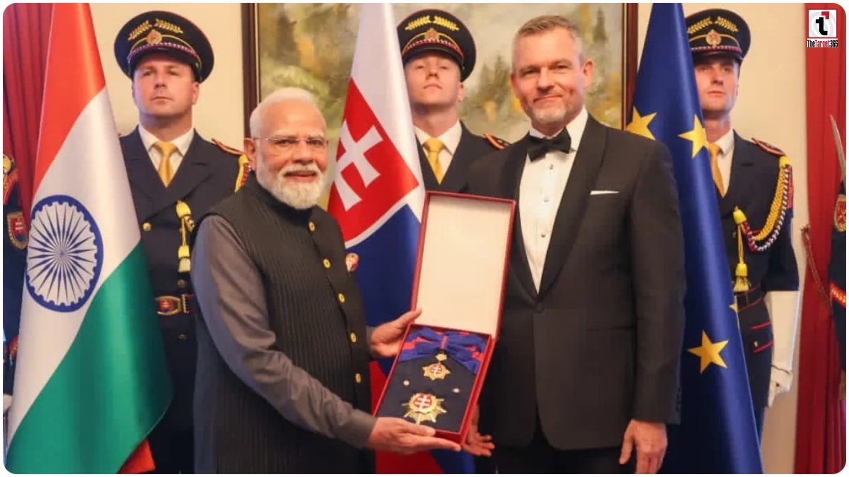 PM Modi Slovakia Award