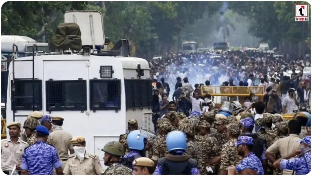 CJP Parliament March: संसद मार्च में बवाल, 50 पुलिसकर्मी घायल होने का दावा; दिल्ली पुलिस दर्ज करेगी FIR