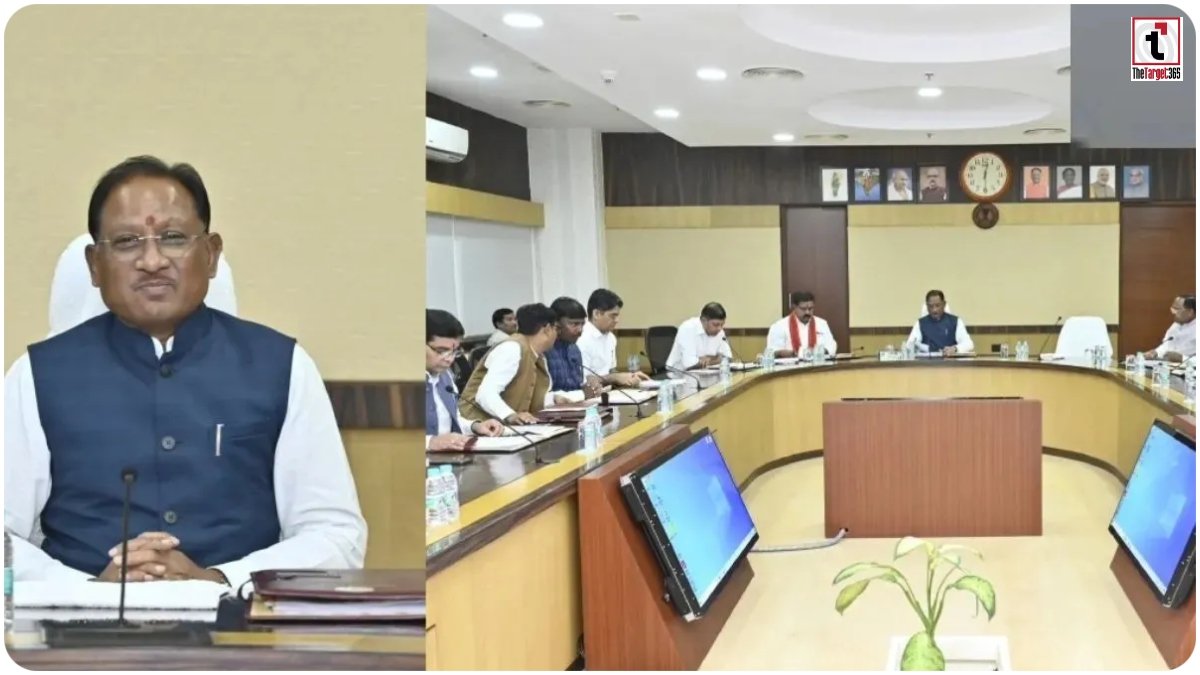 Chhattisgarh Cabinet Meeting