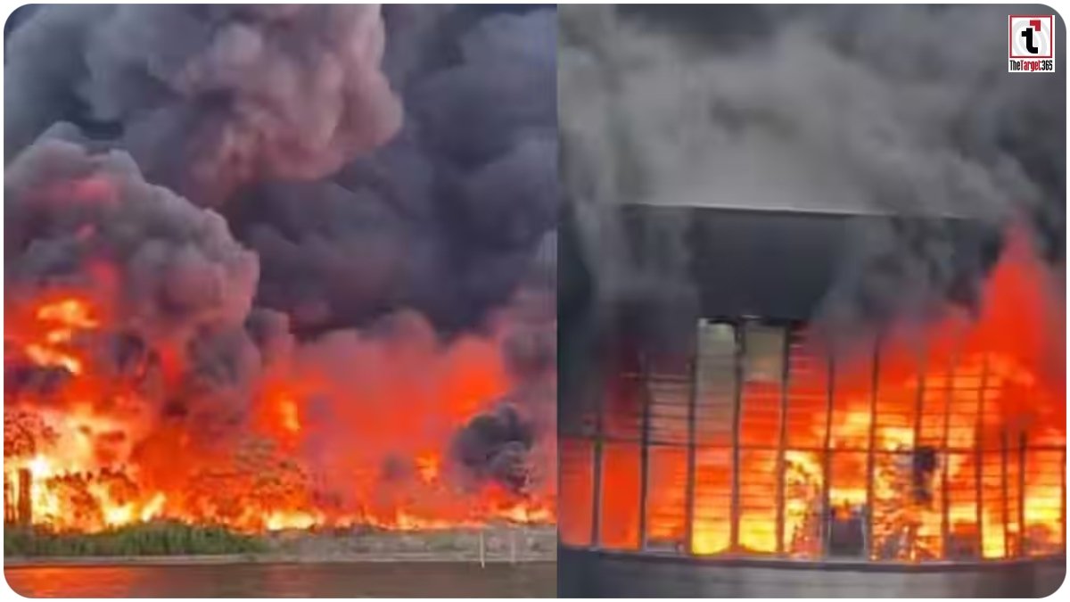 China Factory Fire: जूता फैक्ट्री में भीषण आग, 28 की दर्दनाक मौत, वीडियो ने झकझोरा