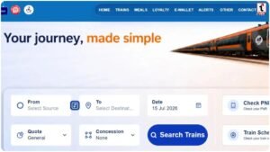 IRCTC New Website