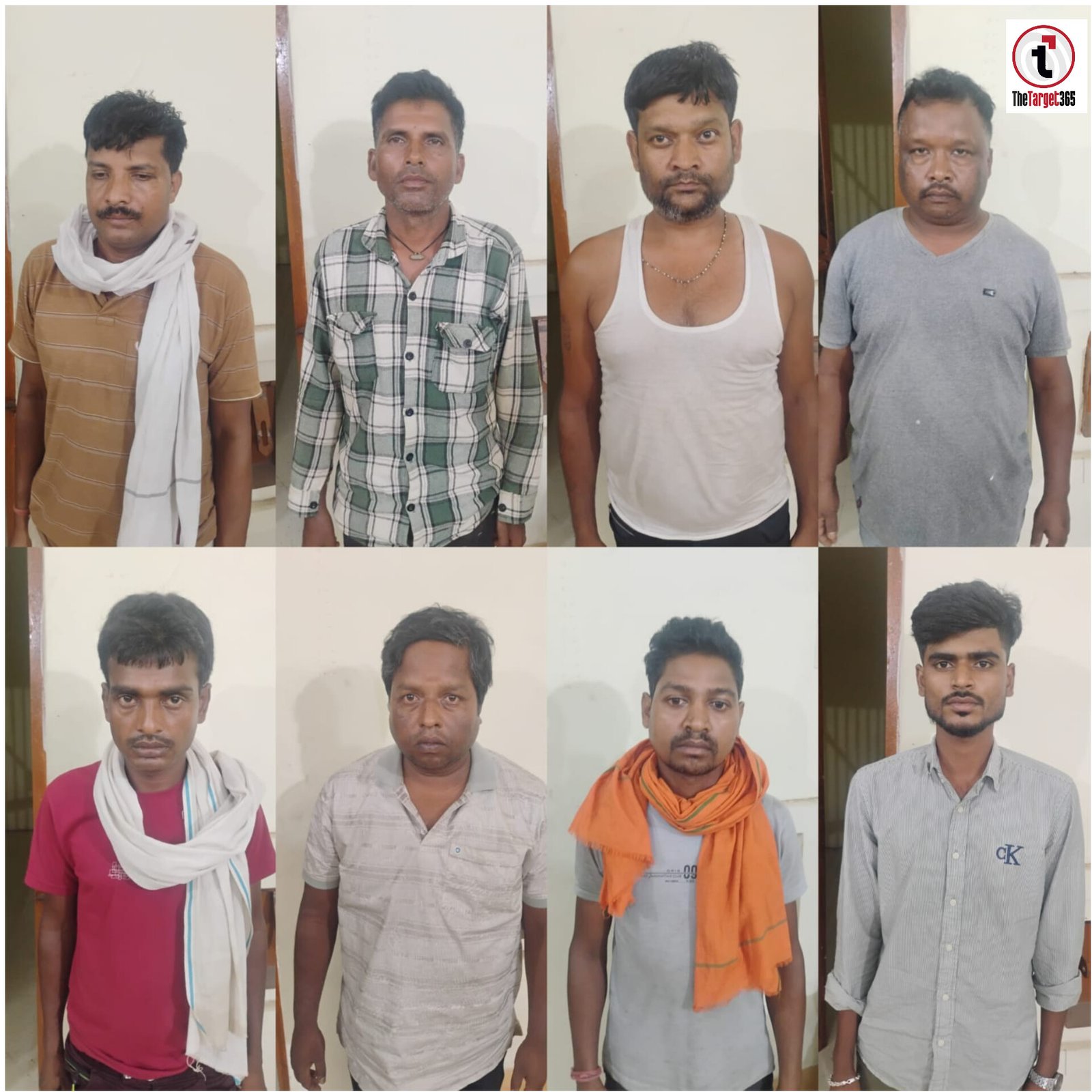 Ambikapur News : अंबिकापुर में स्वस्तिक ढाबा पर जुए की बड़ी रेड, 8 जुआरी गिरफ्तार; 8 लाख से अधिक का मशरूका जब्त