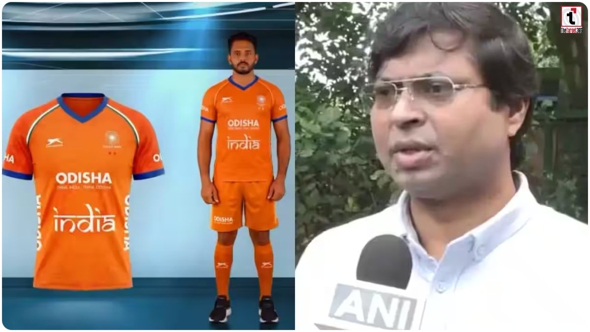 India Hockey Jersey Row