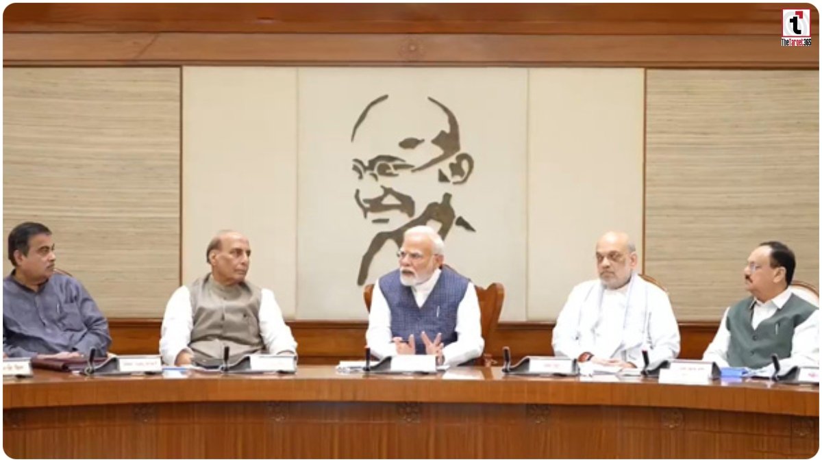 Modi Cabinet Meeting
