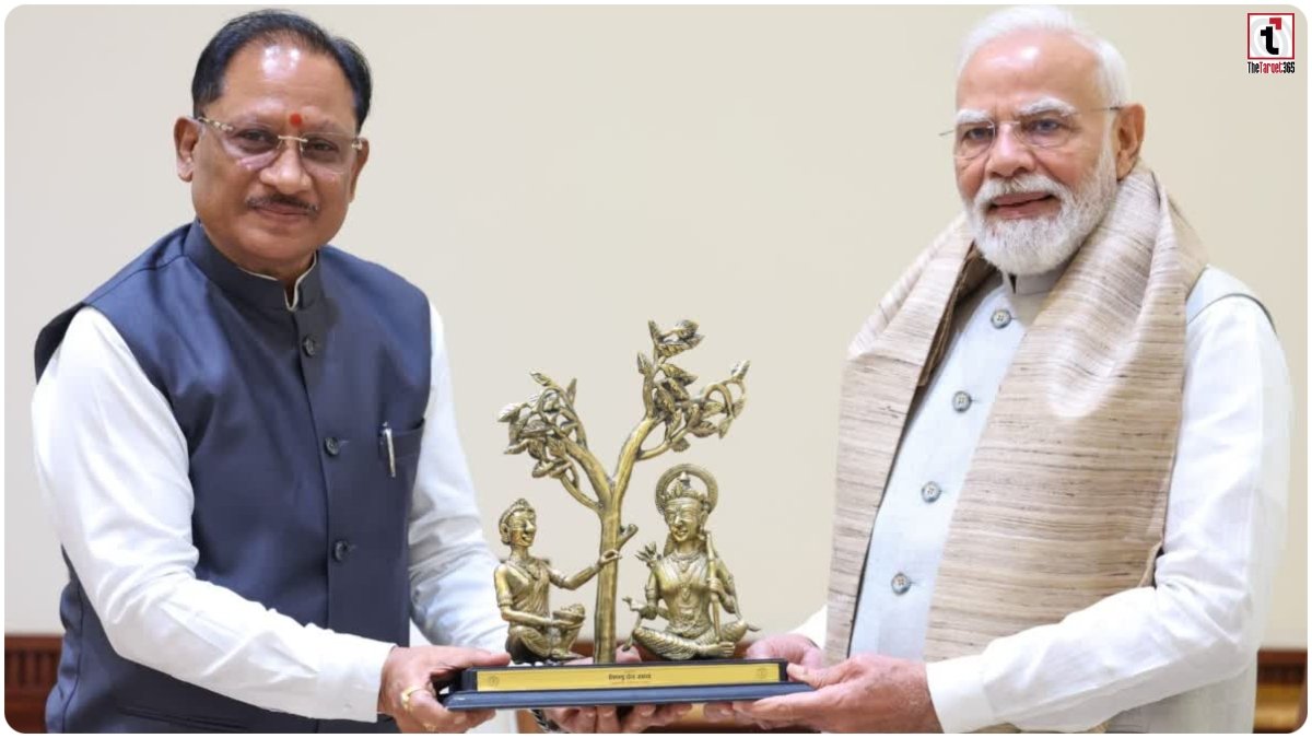 PM Modi–CM Sai Meeting