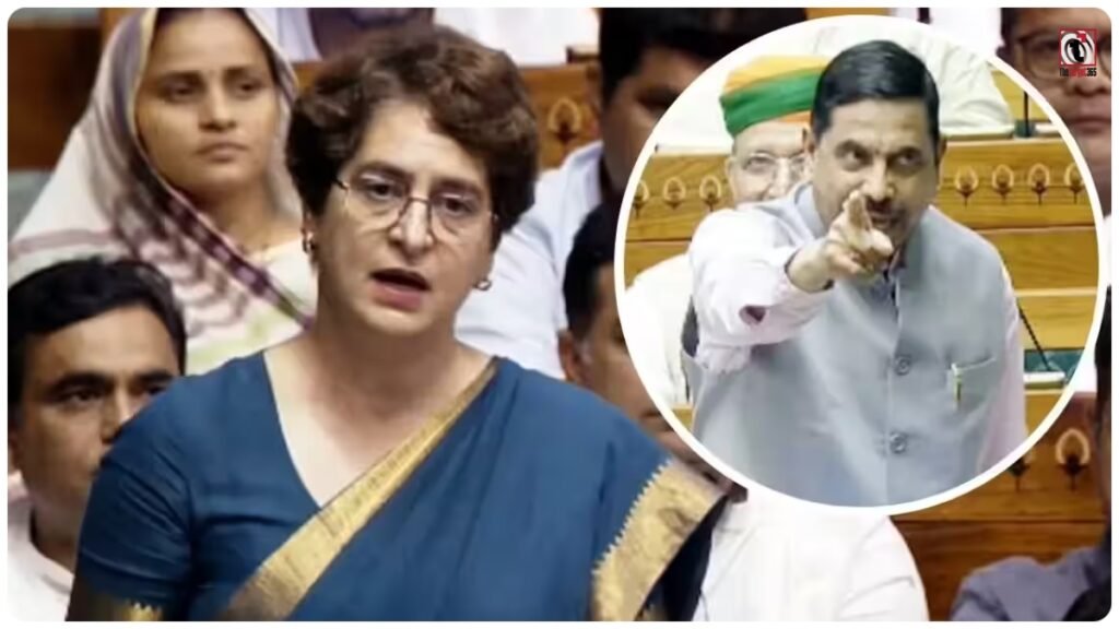 Priyanka Gandhi Remark: प्रह्लाद जोशी पर बयान से लोकसभा में बवाल, टिप्पणी के बाद भड़के रिजिजू