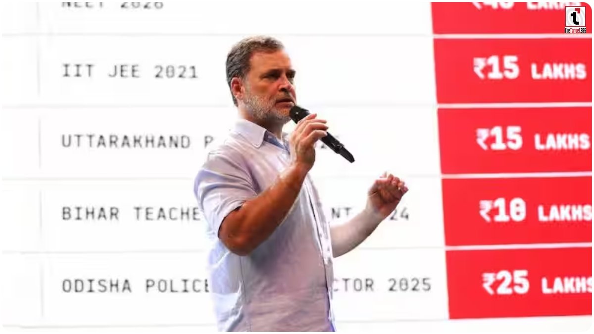 Rahul Gandhi on Paper Leak