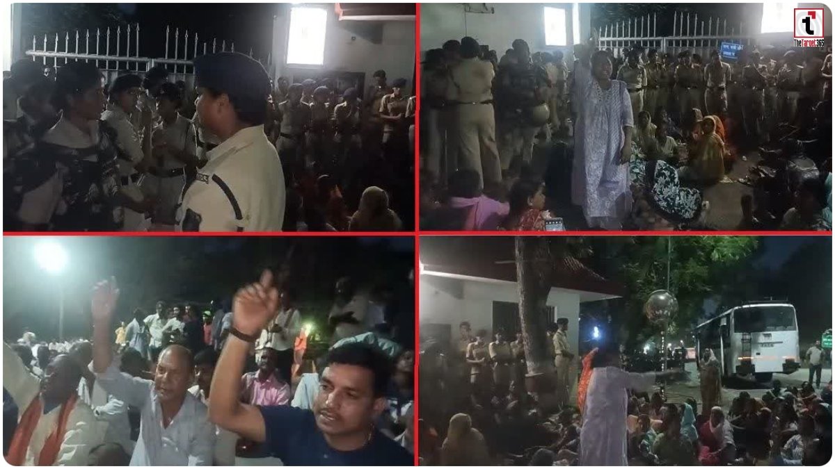 Raipur Nakti Protest