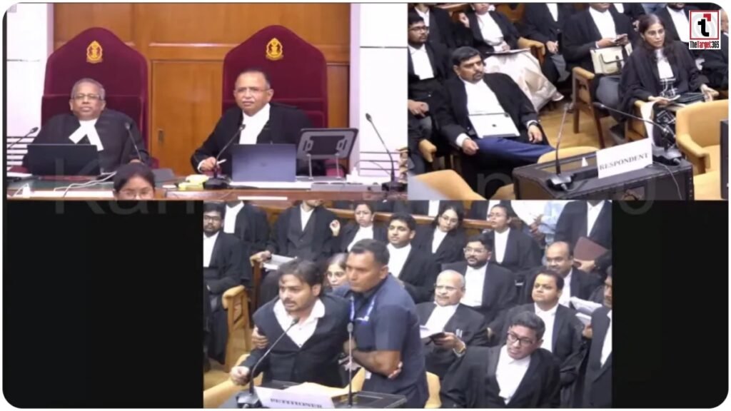 Supreme Court : सुप्रीम कोर्ट में शख्स का हंगामा, सीजेआई के खिलाफ अभद्र भाषा से मचा बड़ा विवाद