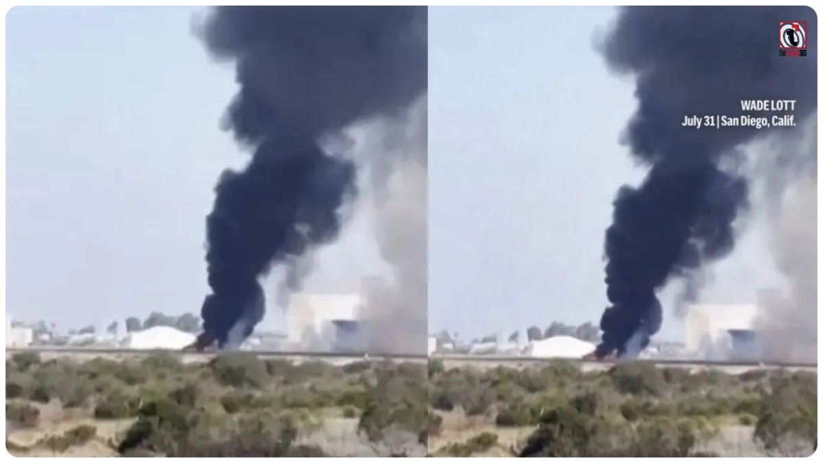 F-35B Crash