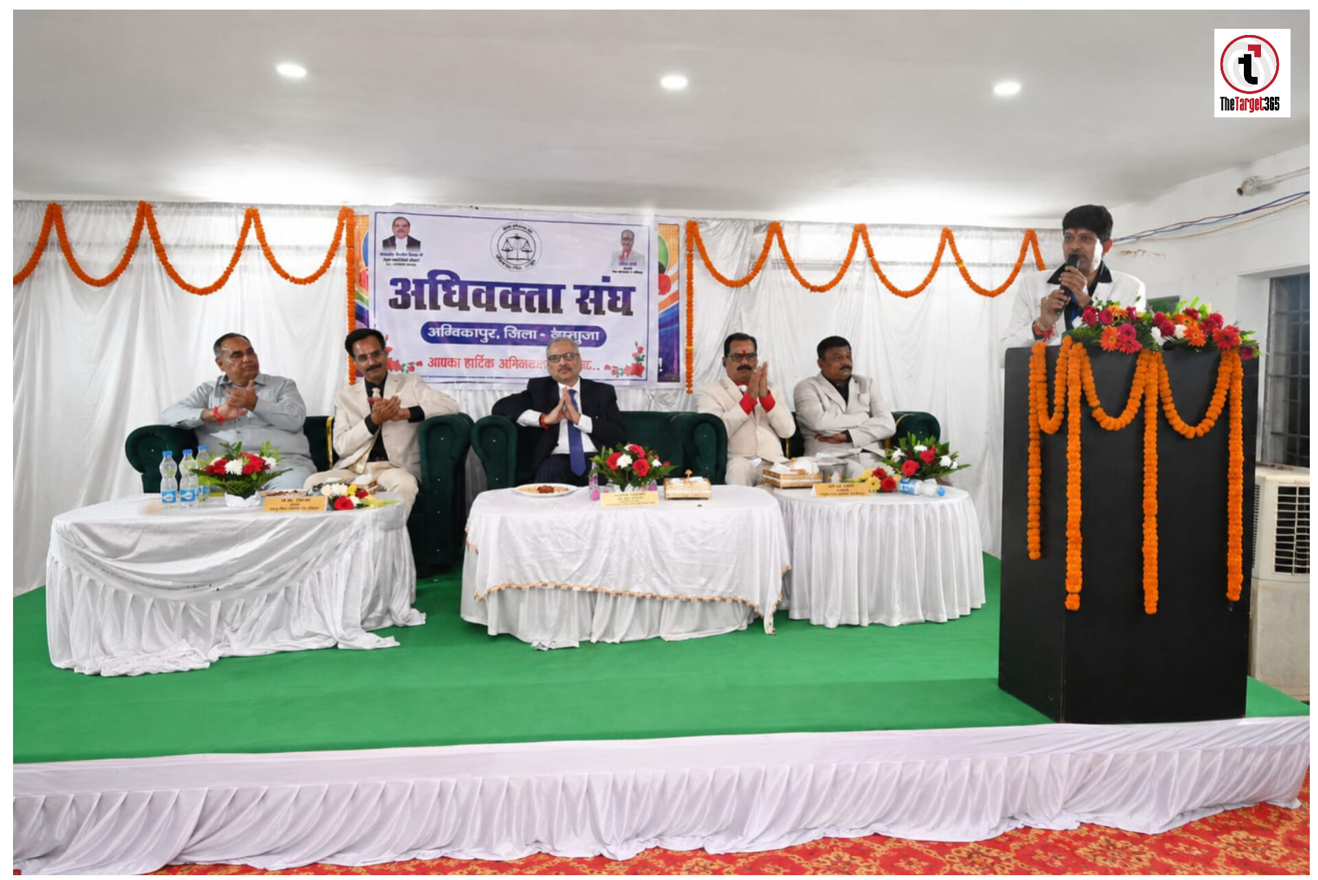 Grand Welcome : मुख्य न्यायाधिपति रमेश सिन्हा का अंबिकापुर में भव्य अभिनंदन, नवीन न्यायालय भवन के शिलान्यास पर अधिवक्ता संघ ने जताया आभार