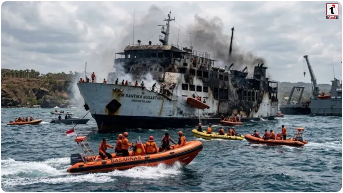Indonesia Ferry Fire
