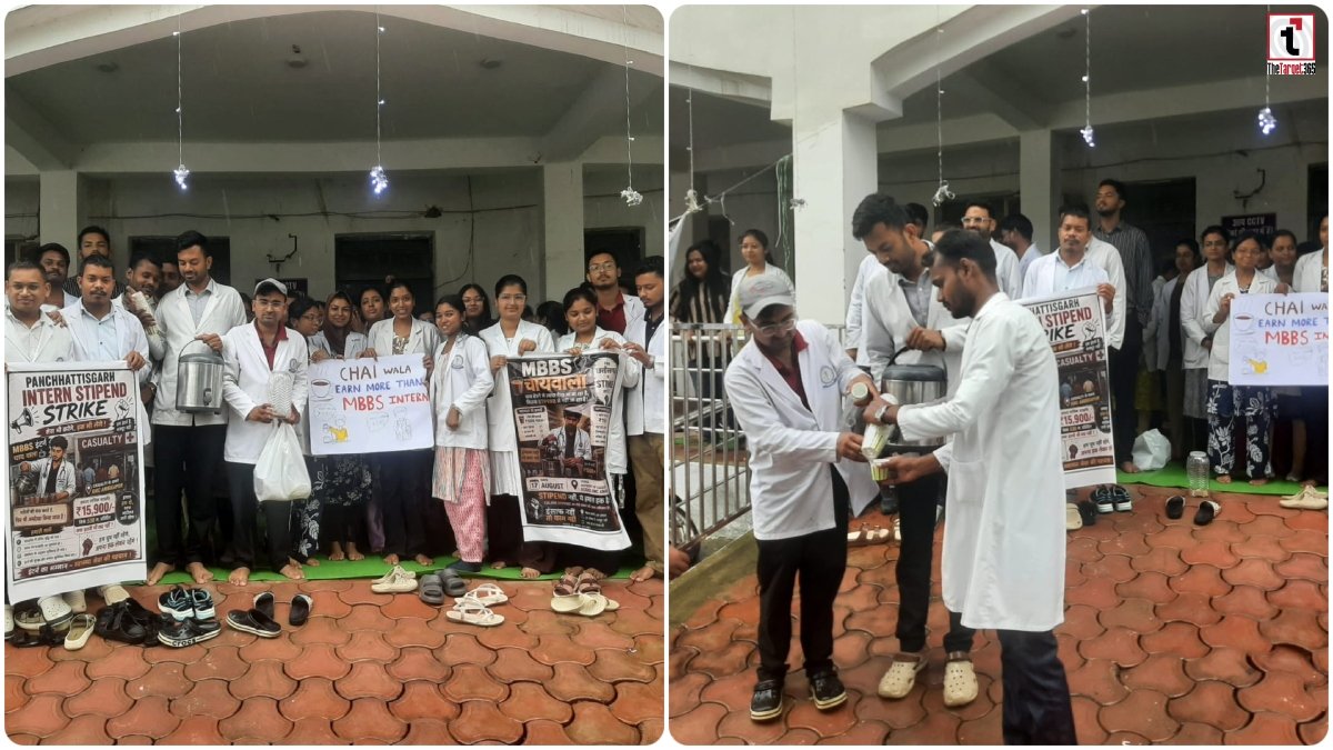 Intern Doctors Protest
