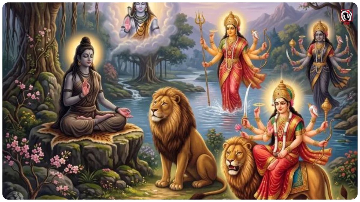 Maa Durga Lion Story