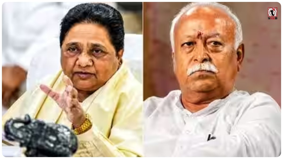 Mayawati on Mohan Bhagwat