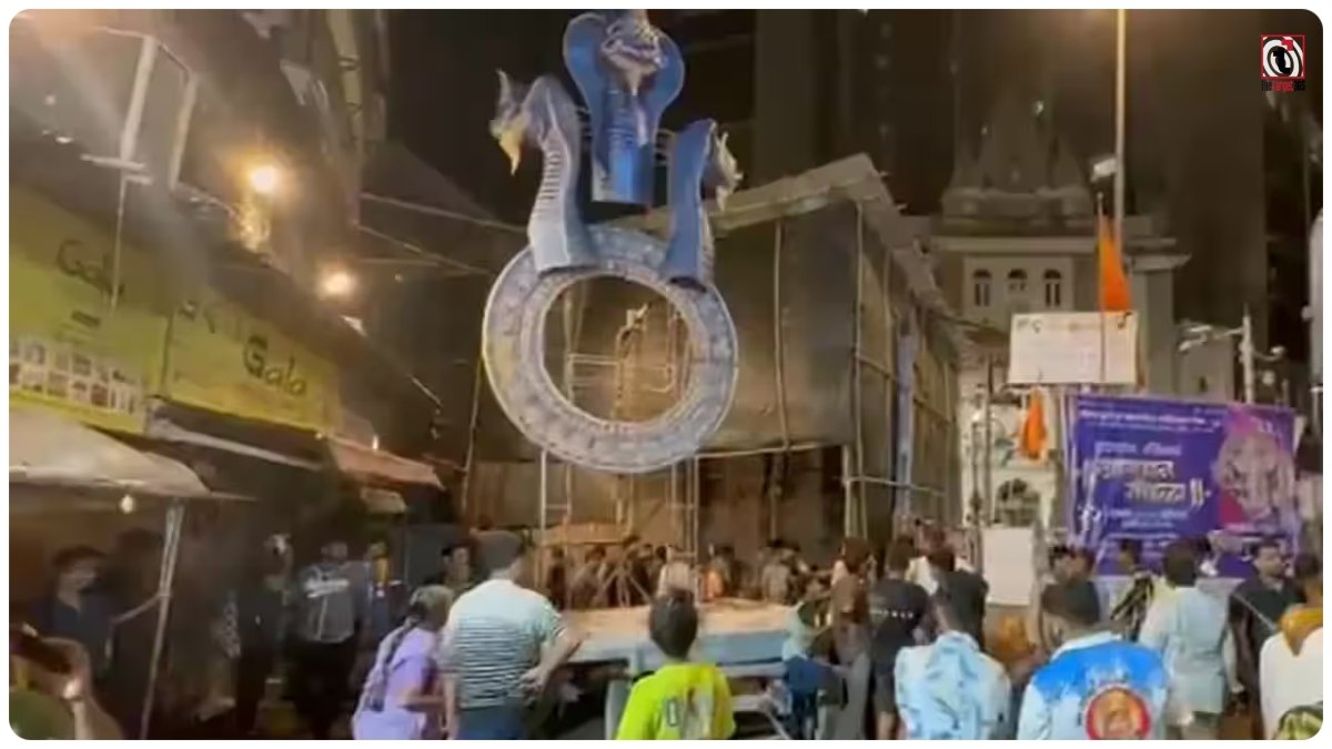 Mumbai Ganesh Idol Accident