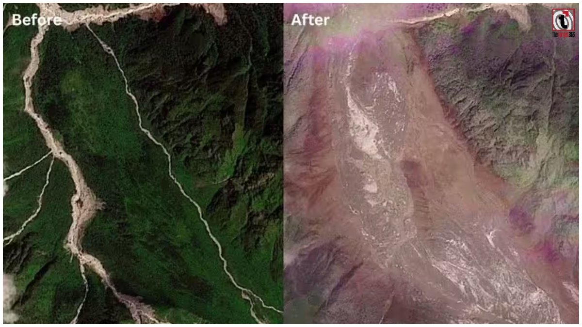 Nepal Flood Satellite Images