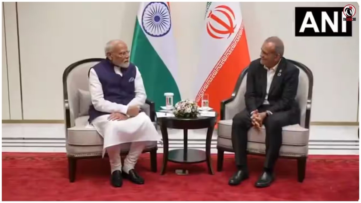 PM Modi-Pezeshkian Meeting