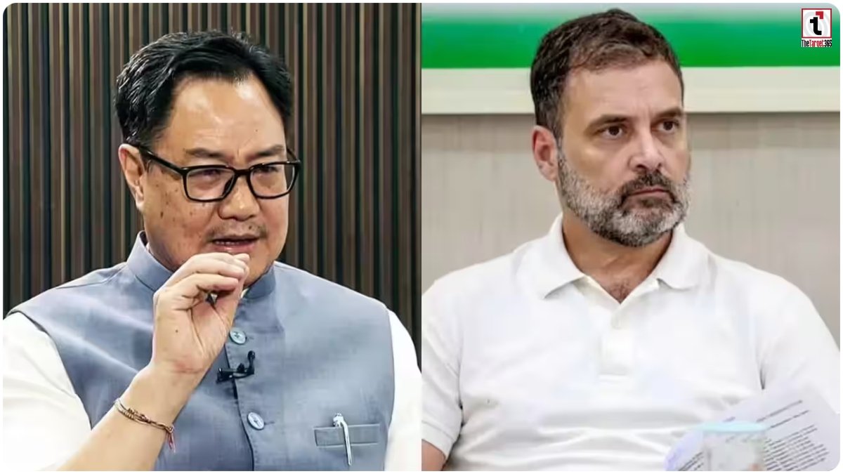 Rahul Gandhi vs Kiren Rijiju