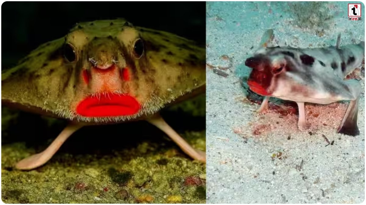 Red-Lipped Batfish