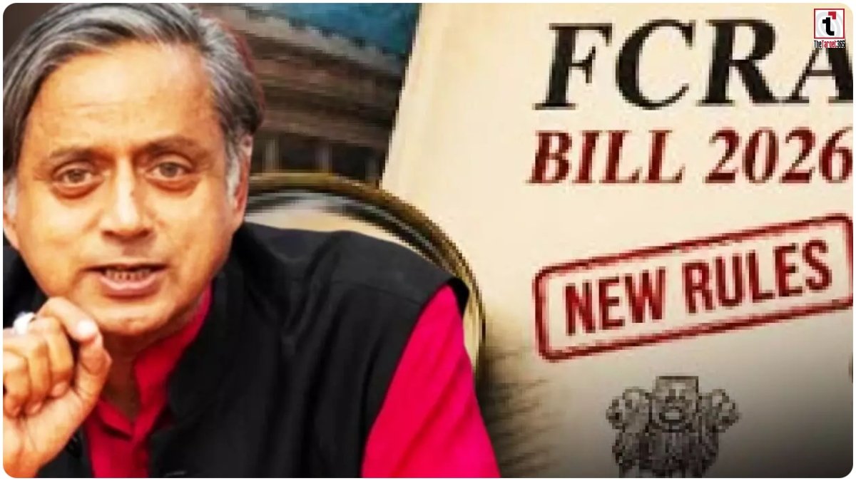 Shashi Tharoor on FCRA