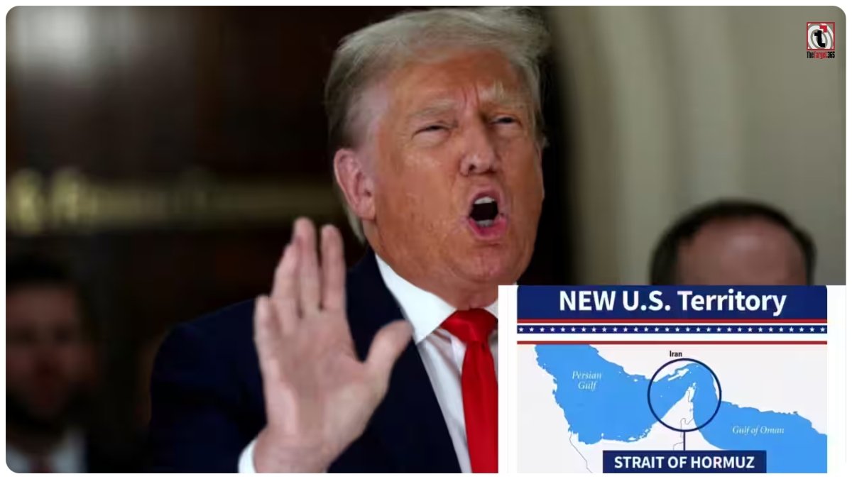 Trump Hormuz Map