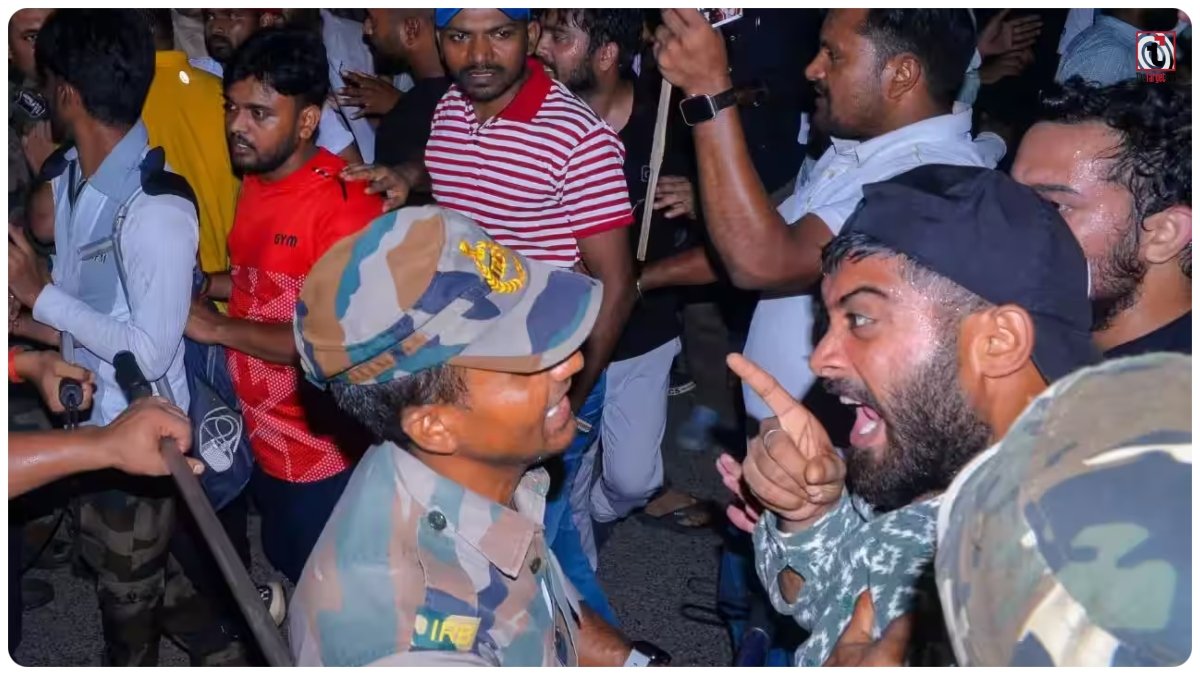 Ranchi Police-Students Clash