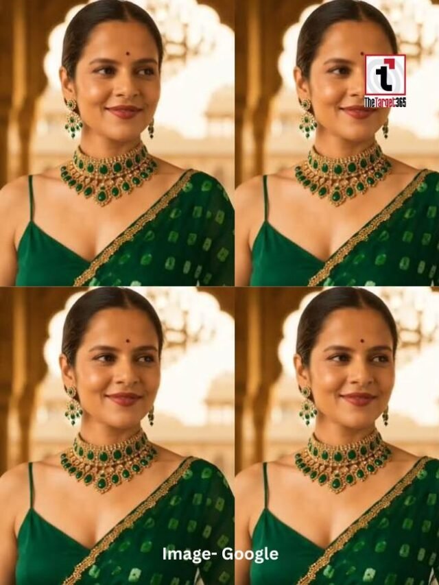 हरी साड़ी में लगेंगी सबसे खूबसूरत